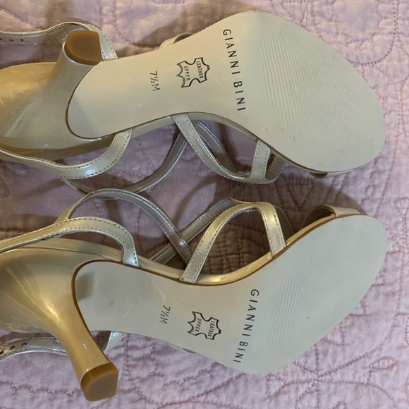 Gianni Bini | Leather Strappy Heels - Picture 5 of 5